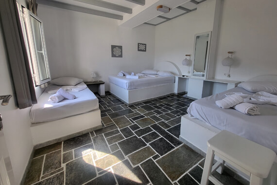 One of Ergina's studios in Ios Greece