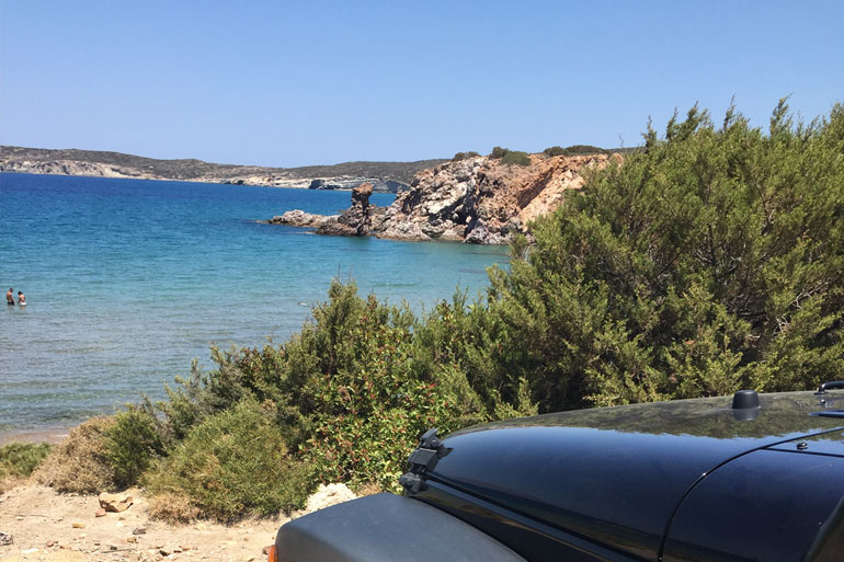 Triades - Amoudaraki beach