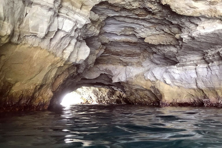 sea cave at kleftiko