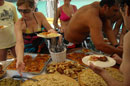 Greek food bouffet